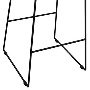 ΣΚΑΜΠΟ ΜΕΤΑΛΛΙΚΟ ALLEGRA HM5641 ΜΕ WICKER ΣΕ ΜΠΕΖ ΑΠΟΧΡΩΣΗ 49x50x76 εκ. - Pakobazaar