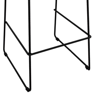 ΣΚΑΜΠΟ ΜΕΤΑΛΛΙΚΟ ALLEGRA HM5642 ΜΕ WICKER ΣΕ ΜΠΕΖ ΑΠΟΧΡΩΣΗ 48x53x100 εκ. - Pakobazaar