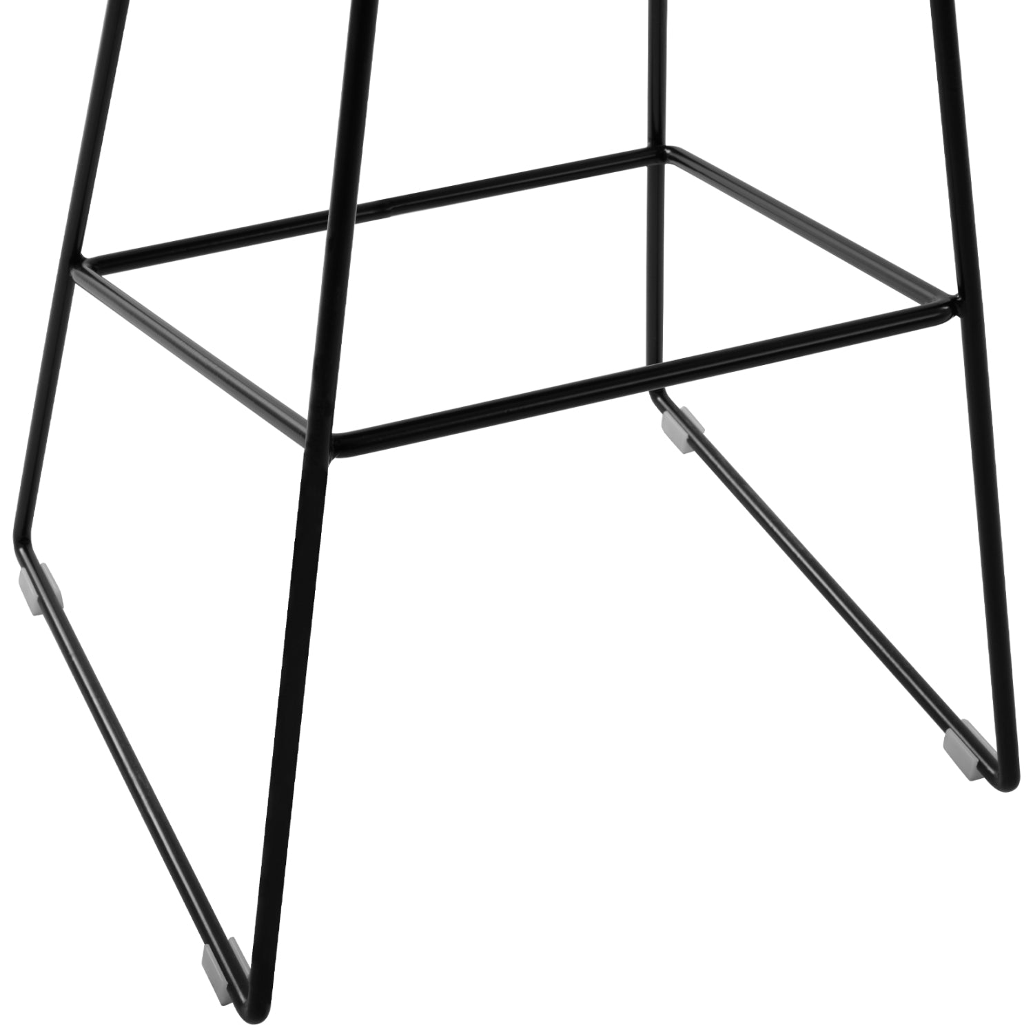 ΣΚΑΜΠΟ ΜΕΤΑΛΛΙΚΟ NAILA HM8450.02 ΜΕ ΚΑΘΙΣΜΑ PP ΜΑΥΡΟ 47x47x83 εκ. - Pakobazaar