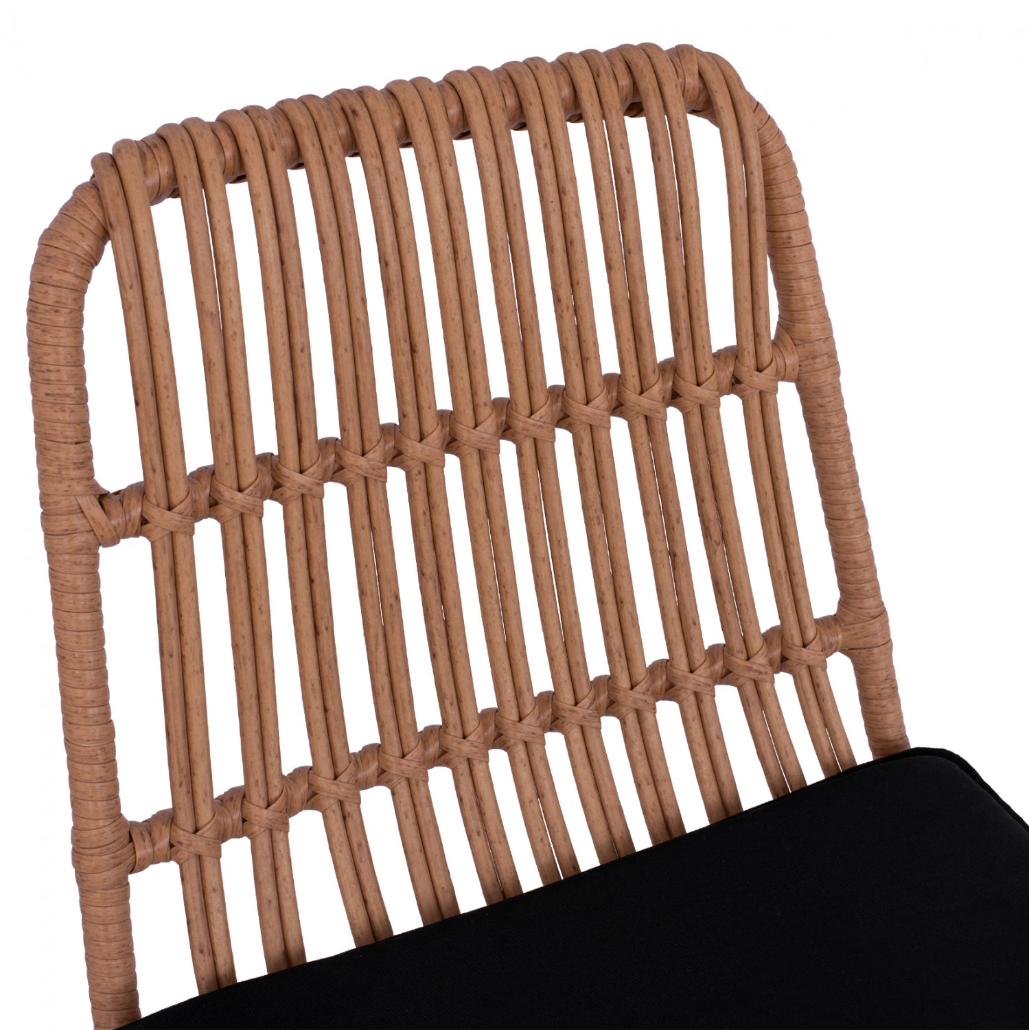 ΣΚΑΜΠΟ ΜΕΤΑΛΛΙΚΟ ΜΕ ΜΑΞΙΛΑΡΙ ALLEGRA HM5452 ΜΕ WICKER ΣΕ ΜΠΕΖ ΑΠΟΧΡΩΣΗ 56x60x109 εκ. - Pakobazaar