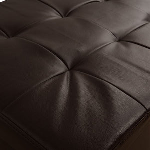 ΣΚΑΜΠΟ-ΜΠΑΟΥΛΟ ΜΕ PU ΚΑΦΕ PUNK HM279.03 90X50X52Υεκ. - Pakobazaar