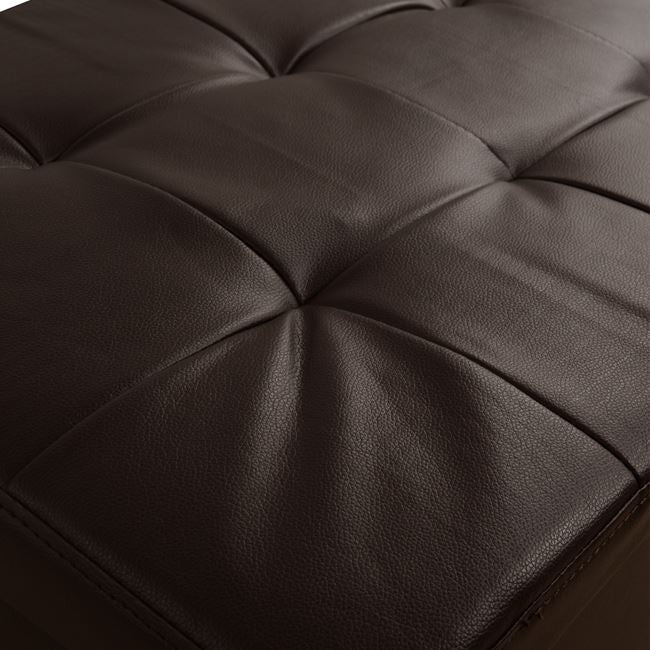 ΣΚΑΜΠΟ-ΜΠΑΟΥΛΟ ΜΕ PU ΚΑΦΕ PUNK HM279.03 90X50X52Υεκ. - Pakobazaar