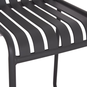 ΣΚΑΜΠΟ ΜΠΑΡ ΑΛΟΥΜΙΝΙΟΥ RACHEL HM6341.01 ΓΚΡΙ 47x56,5x98,5Υεκ. - Pakobazaar