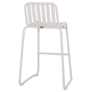 ΣΚΑΜΠΟ ΜΠΑΡ ΑΛΟΥΜΙΝΙΟΥ RACHEL HM6341.02 ΛΕΥΚΟ 47x56,5x98,5Υεκ. - Pakobazaar