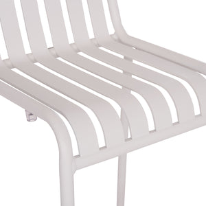 ΣΚΑΜΠΟ ΜΠΑΡ ΑΛΟΥΜΙΝΙΟΥ RACHEL HM6341.02 ΛΕΥΚΟ 47x56,5x98,5Υεκ. - Pakobazaar