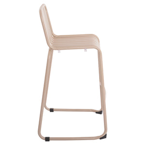 ΣΚΑΜΠΟ ΜΠΑΡ ΑΛΟΥΜΙΝΙΟΥ RACHEL HM6341.04 ΣΑΜΠΑΝΙ 59,5x55x101Υεκ. - Pakobazaar