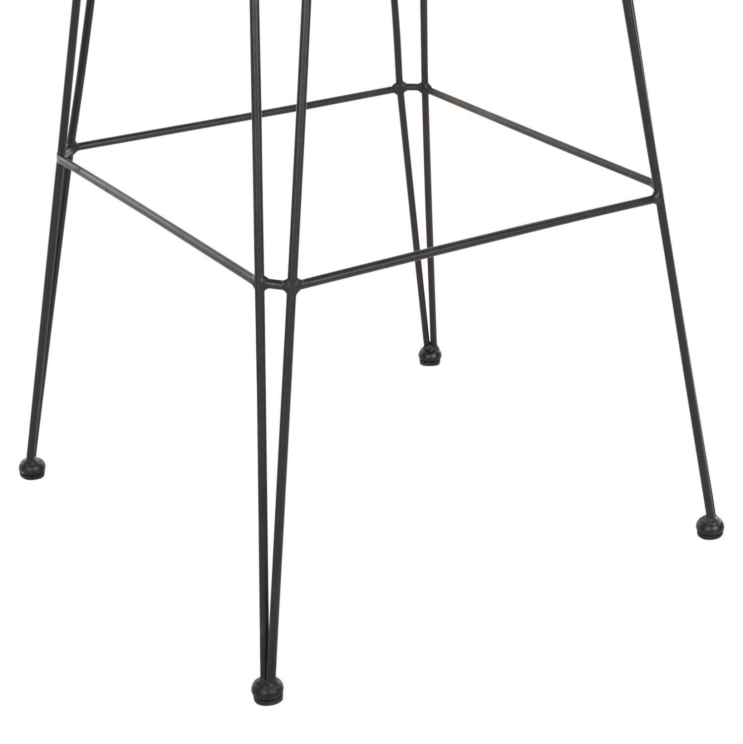 ΣΚΑΜΠΟ ΜΠΑΡ ΕΞ.ΧΩΡΟΥ ALLEGRA HM5452.11 ΜΕΤΑΛΛΟ&ΜΑΞΙΛΑΡΙ ΜΑΥΡΟ-ΜΠΕΖ WICKER 52x51x103Y εκ - Pakobazaar