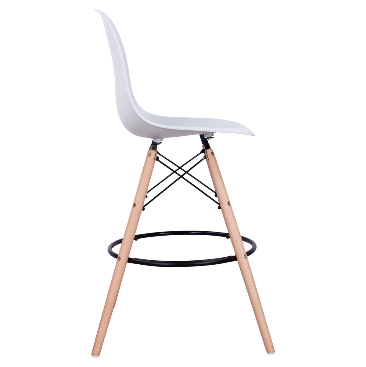 ΣΚΑΜΠΟ ΜΠΑΡ RENATA HM0173.01 ΛΕΥΚΟ 58x56x107Υ εκ. - Pakobazaar