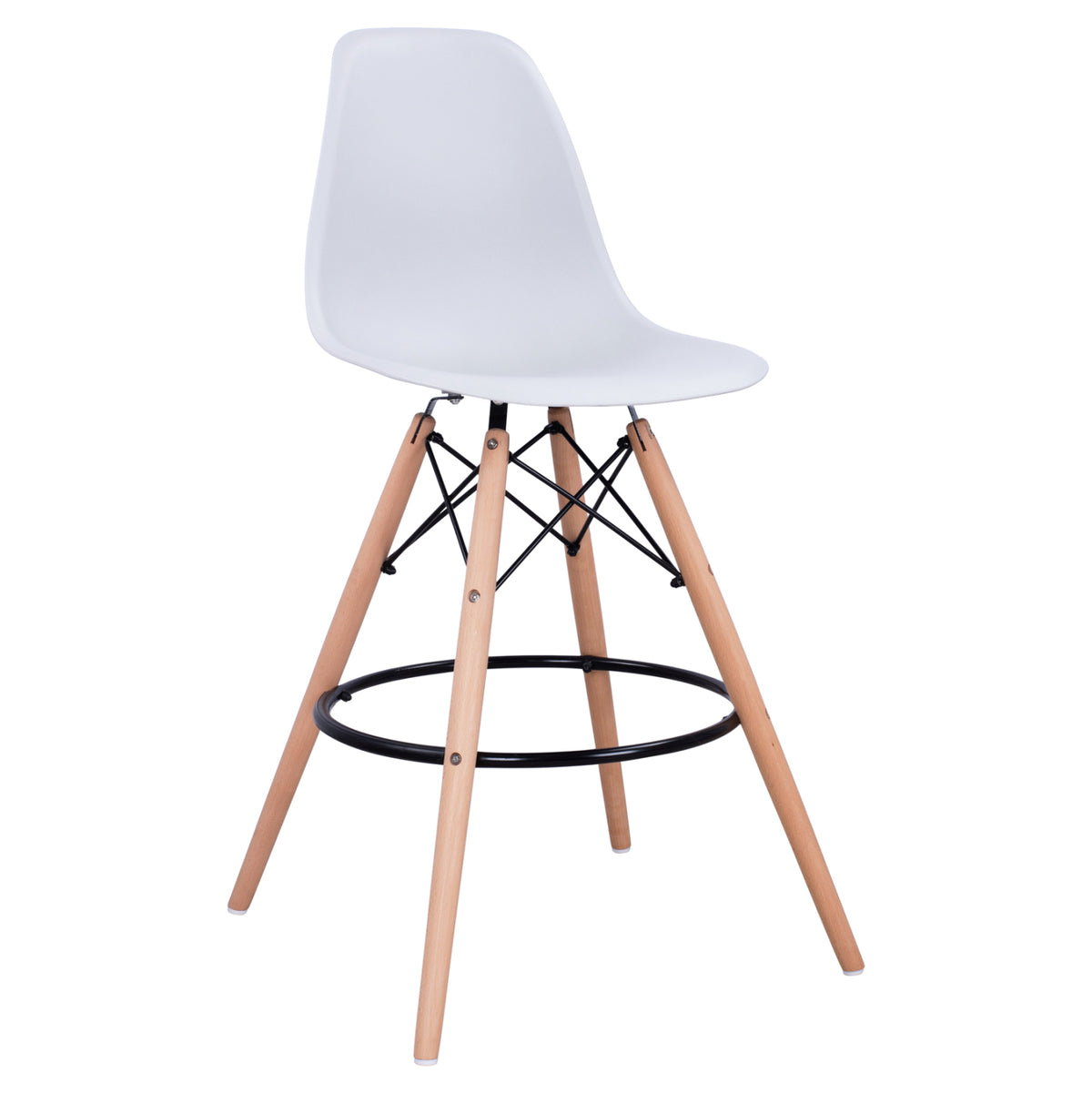 ΣΚΑΜΠΟ ΜΠΑΡ RENATA HM0173.01 ΛΕΥΚΟ 58x56x107Υ εκ. - Pakobazaar