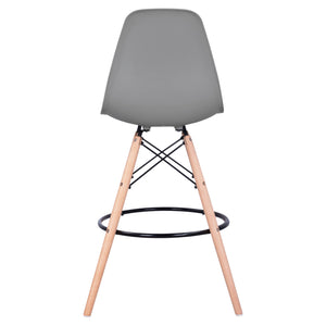 ΣΚΑΜΠΟ ΜΠΑΡ RENATA HM0173.10 ΓΚΡΙ 58x56x107Υ εκ. - Pakobazaar