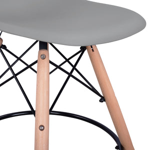 ΣΚΑΜΠΟ ΜΠΑΡ RENATA HM0173.10 ΓΚΡΙ 58x56x107Υ εκ. - Pakobazaar