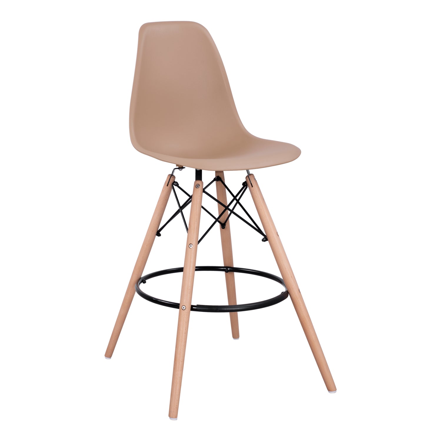 ΣΚΑΜΠΟ ΜΠΑΡ RENATA HM0173.45 ΚΑΠΟΥΤΣΙΝΟ 58x56x107Υ εκ. - Pakobazaar