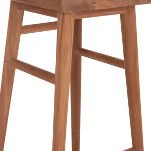 ΣΚΑΜΠΟ ΜΠΑΡ BOLMAR HM18108 ΞΥΛΟ ΤΕΑΚ ΣΕ ΦΥΣΙΚΟ 40.5x44x74Υεκ. - Pakobazaar