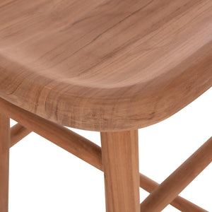 ΣΚΑΜΠΟ ΜΠΑΡ BOLMAR HM18108 ΞΥΛΟ ΤΕΑΚ ΣΕ ΦΥΣΙΚΟ 40.5x44x74Υεκ. - Pakobazaar