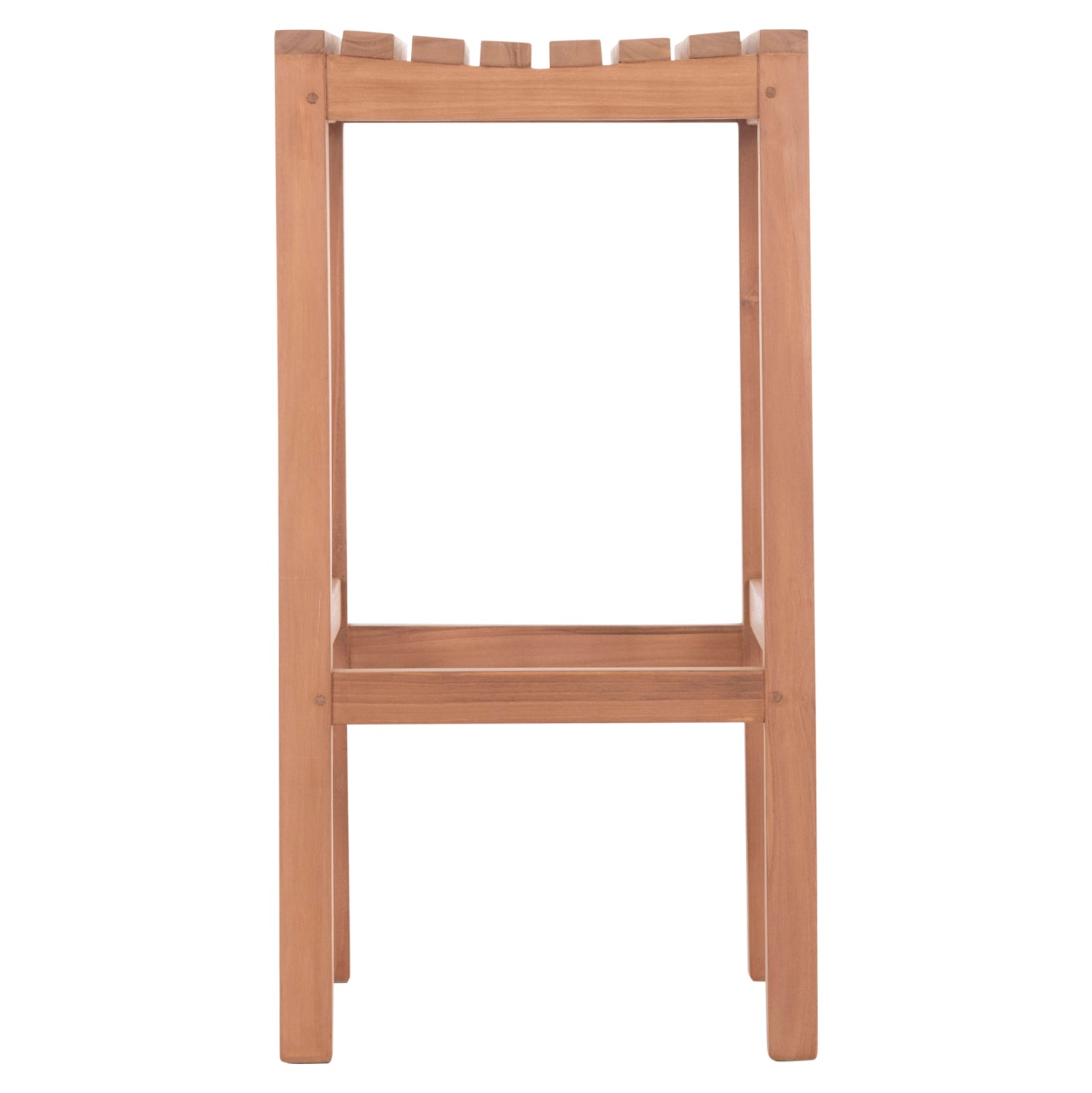 ΣΚΑΜΠΟ ΜΠΑΡ NIKOL HM18109 ΞΥΛΟ ΤΕΑΚ ΣΕ ΦΥΣΙΚΟ 40x40x77Υεκ. - Pakobazaar