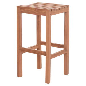 ΣΚΑΜΠΟ ΜΠΑΡ NIKOL HM18109 ΞΥΛΟ ΤΕΑΚ ΣΕ ΦΥΣΙΚΟ 40x40x77Υεκ. - Pakobazaar