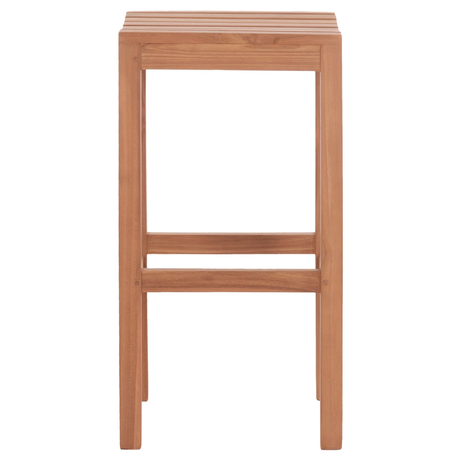 ΣΚΑΜΠΟ ΜΠΑΡ NIKOL HM18109 ΞΥΛΟ ΤΕΑΚ ΣΕ ΦΥΣΙΚΟ 40x40x77Υεκ. - Pakobazaar