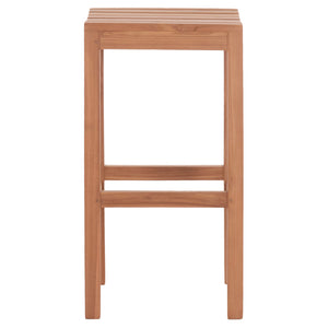ΣΚΑΜΠΟ ΜΠΑΡ NIKOL HM18109 ΞΥΛΟ ΤΕΑΚ ΣΕ ΦΥΣΙΚΟ 40x40x77Υεκ. - Pakobazaar