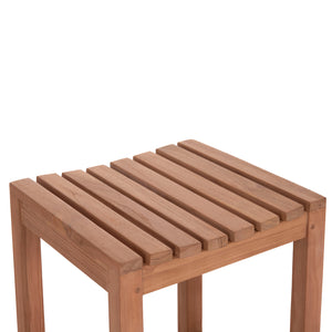 ΣΚΑΜΠΟ ΜΠΑΡ NIKOL HM18109 ΞΥΛΟ ΤΕΑΚ ΣΕ ΦΥΣΙΚΟ 40x40x77Υεκ. - Pakobazaar