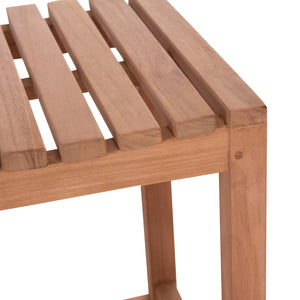 ΣΚΑΜΠΟ ΜΠΑΡ NIKOL HM18109 ΞΥΛΟ ΤΕΑΚ ΣΕ ΦΥΣΙΚΟ 40x40x77Υεκ. - Pakobazaar