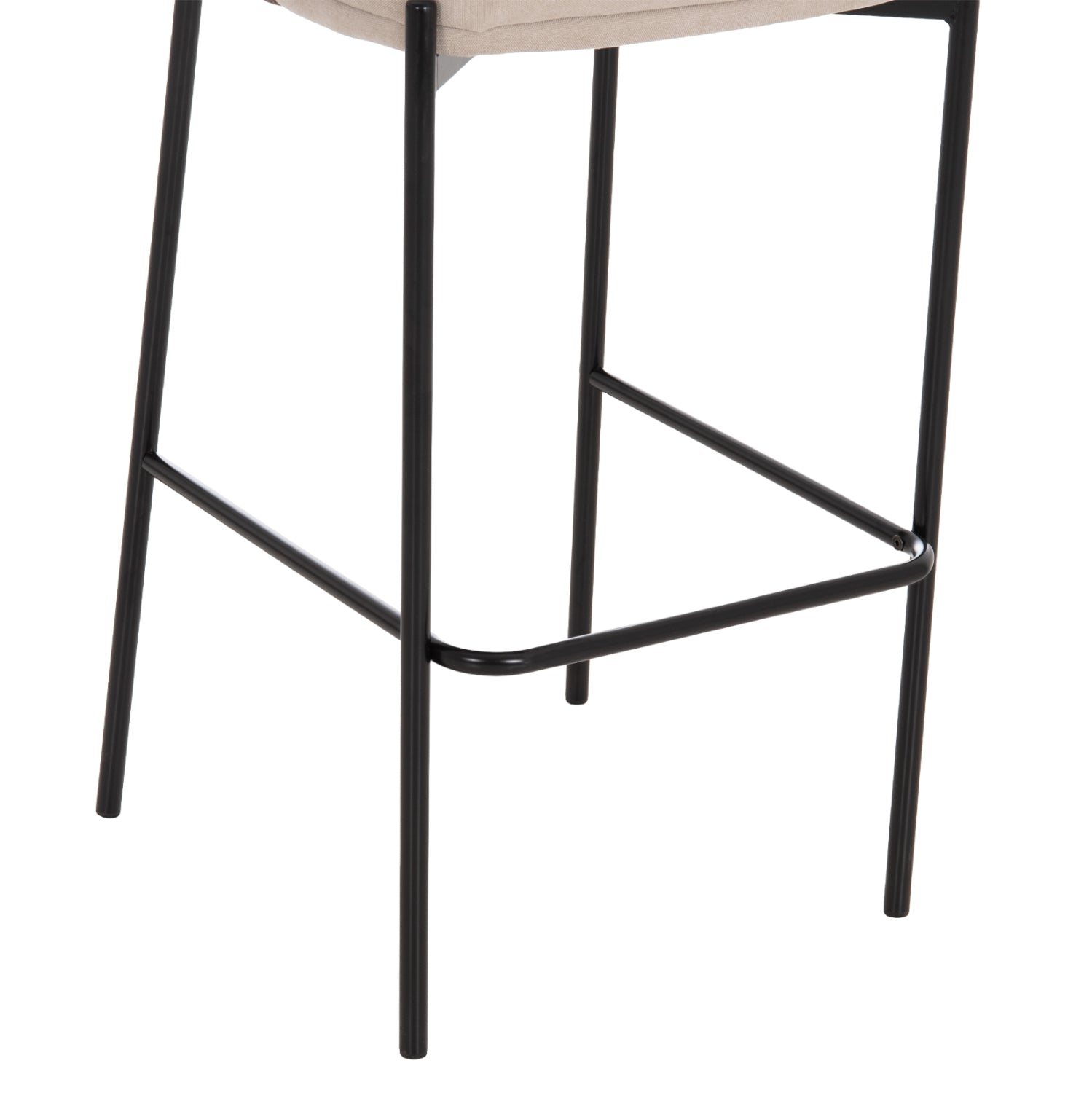 ΣΚΑΜΠΟ ΜΠΑΡ DETTON HM18430.02 ΜΠΕΖ/ΚΑΦΕ ΥΦΑΣΜΑ-ΜΕΤΑΛ.ΜΑΥΡΟΣ ΣΚΕΛΕΤΟΣ 55x50x97Υεκ - Pakobazaar