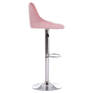ΣΚΑΜΠΟ ΜΠΑΡ ROSE HM204.42 ΜΕ ΑΜΟΡΤΙΣΕΡ ΧΡΩΜΙΟΥ & ΣΑΠΙΟ ΜΗΛΟ ΒΕΛΟΥΔΟ 48x45x105Υεκ. - Pakobazaar