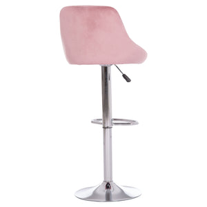 ΣΚΑΜΠΟ ΜΠΑΡ ROSE HM204.42 ΜΕ ΑΜΟΡΤΙΣΕΡ ΧΡΩΜΙΟΥ & ΣΑΠΙΟ ΜΗΛΟ ΒΕΛΟΥΔΟ 48x45x105Υεκ. - Pakobazaar