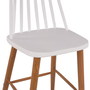 ΣΚΑΜΠΟ ΜΠΑΡ HM8459.01 VANESSA ΣΕ ΛΕΥΚΟ ΧΡΩΜΑ 43x49x107 εκ. - Pakobazaar
