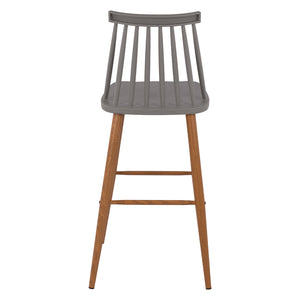 ΣΚΑΜΠΟ ΜΠΑΡ HM8459.10 VANESSA ΣΕ ΓΚΡΙ ΧΡΩΜΑ 43x49x107 εκ. - Pakobazaar