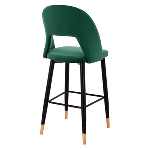 ΣΚΑΜΠΟ ΜΠΑΡ HARPER HM8526.03 ΒΕΛΟΥΔΟ ΚΥΠΑΡΙΣΣΙ ΜΕ ΜΕΤΑΛΛΙΚΟ ΣΚΕΛΕΤΟ 50x51x111Y εκ. - Pakobazaar