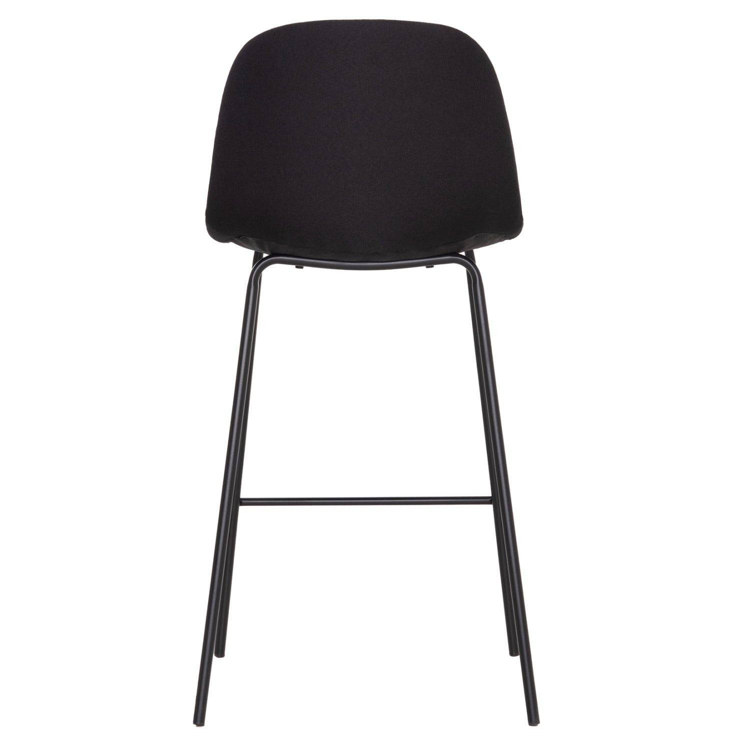 ΣΚΑΜΠΟ ΜΠΑΡ VINCENT HM9298.24 ΜΕΣΑΙΟΥ ΥΨΟΥΣ-ΜΑΥΡΟ ΥΦΑΣΜΑ-ΜΕΤΑΛΛΙΚΑ ΠΟΔΙΑ 43x50x92,5Υεκ - Pakobazaar