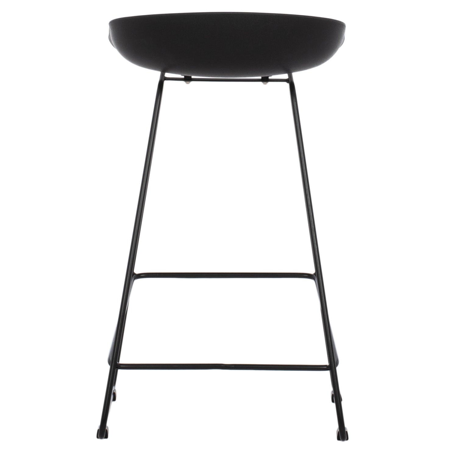 ΣΚΑΜΠΟ ΜΠΑΡ NAILA HM9299.02 ΜΑΥΡΟ ΜΕΣΑΙΟΥ ΥΨΟΥΣ 44x44x74Yεκ. - Pakobazaar