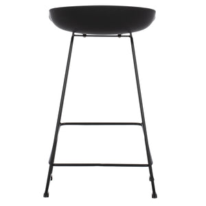 ΣΚΑΜΠΟ ΜΠΑΡ NAILA HM9299.02 ΜΑΥΡΟ ΜΕΣΑΙΟΥ ΥΨΟΥΣ 44x44x74Yεκ. - Pakobazaar