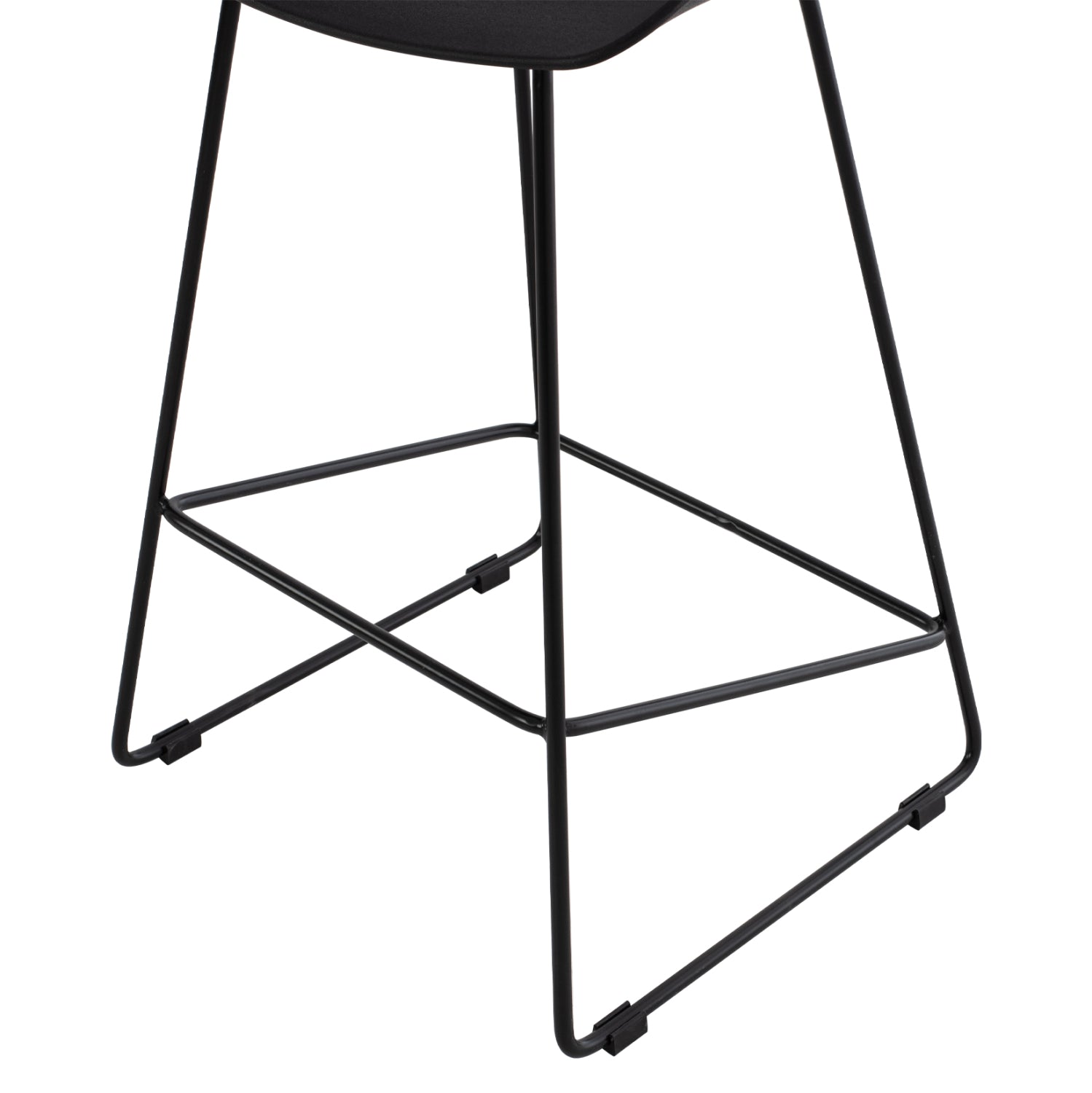 ΣΚΑΜΠΟ ΜΠΑΡ NAILA HM9299.02 ΜΑΥΡΟ ΜΕΣΑΙΟΥ ΥΨΟΥΣ 44x44x74Yεκ. - Pakobazaar
