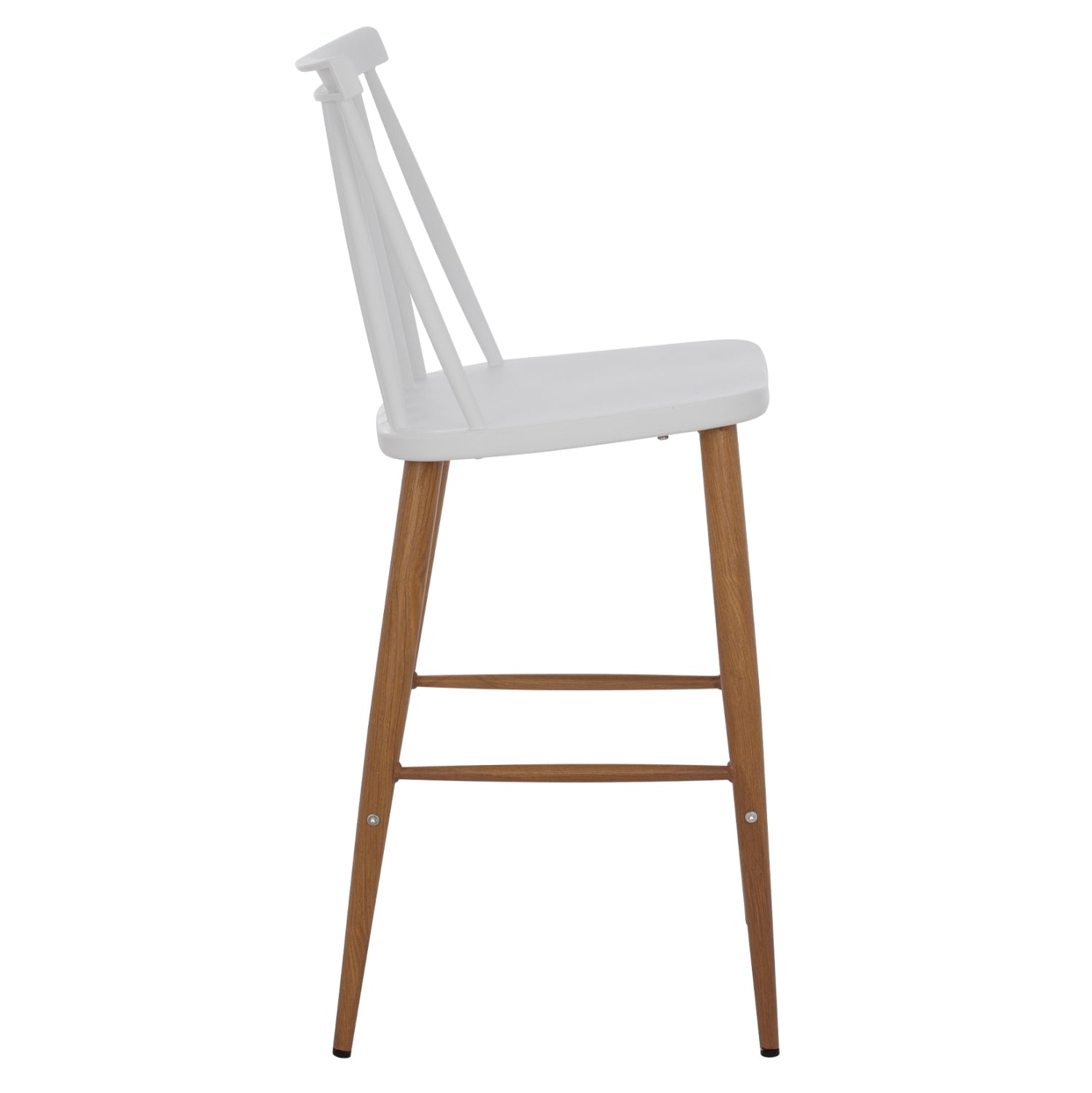 ΣΚΑΜΠΟ ΜΠΑΡ VANESSA HM9300.01 ΛΕΥΚΟ ΜΕΣΑΙΟΥ ΥΨΟΥΣ 43x45x97Υεκ. - Pakobazaar
