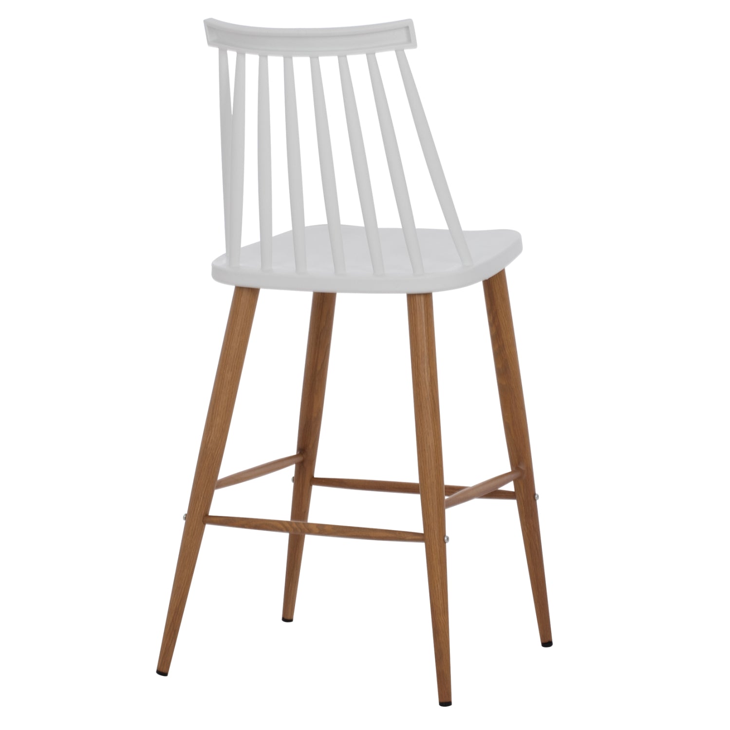 ΣΚΑΜΠΟ ΜΠΑΡ VANESSA HM9300.01 ΛΕΥΚΟ ΜΕΣΑΙΟΥ ΥΨΟΥΣ 43x45x97Υεκ. - Pakobazaar