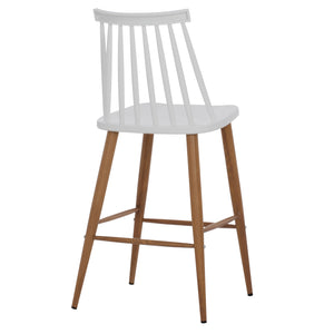 ΣΚΑΜΠΟ ΜΠΑΡ VANESSA HM9300.01 ΛΕΥΚΟ ΜΕΣΑΙΟΥ ΥΨΟΥΣ 43x45x97Υεκ. - Pakobazaar