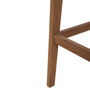 ΣΚΑΜΠΟ ΜΠΑΡ WALTER HM9841 ΞΥΛO TEAK ΣΕ ΦΥΣΙΚΟ-ΨΑΘΑ 46x55x105Υ εκ. - Pakobazaar
