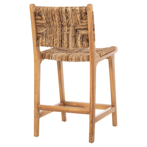 ΣΚΑΜΠΟ ΜΠΑΡ WALTER HM9842 ΞΥΛO TEAK ΣΕ ΦΥΣΙΚΟ-ΨΑΘΑ 46x55x96Υεκ. - Pakobazaar