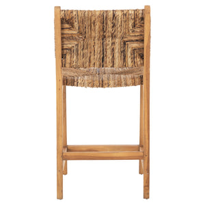 ΣΚΑΜΠΟ ΜΠΑΡ WALTER HM9842 ΞΥΛO TEAK ΣΕ ΦΥΣΙΚΟ-ΨΑΘΑ 46x55x96Υεκ. - Pakobazaar