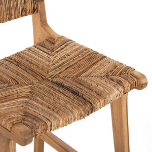 ΣΚΑΜΠΟ ΜΠΑΡ WALTER HM9842 ΞΥΛO TEAK ΣΕ ΦΥΣΙΚΟ-ΨΑΘΑ 46x55x96Υεκ. - Pakobazaar