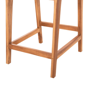 ΣΚΑΜΠΟ ΜΠΑΡ WALTER HM9842 ΞΥΛO TEAK ΣΕ ΦΥΣΙΚΟ-ΨΑΘΑ 46x55x96Υεκ. - Pakobazaar