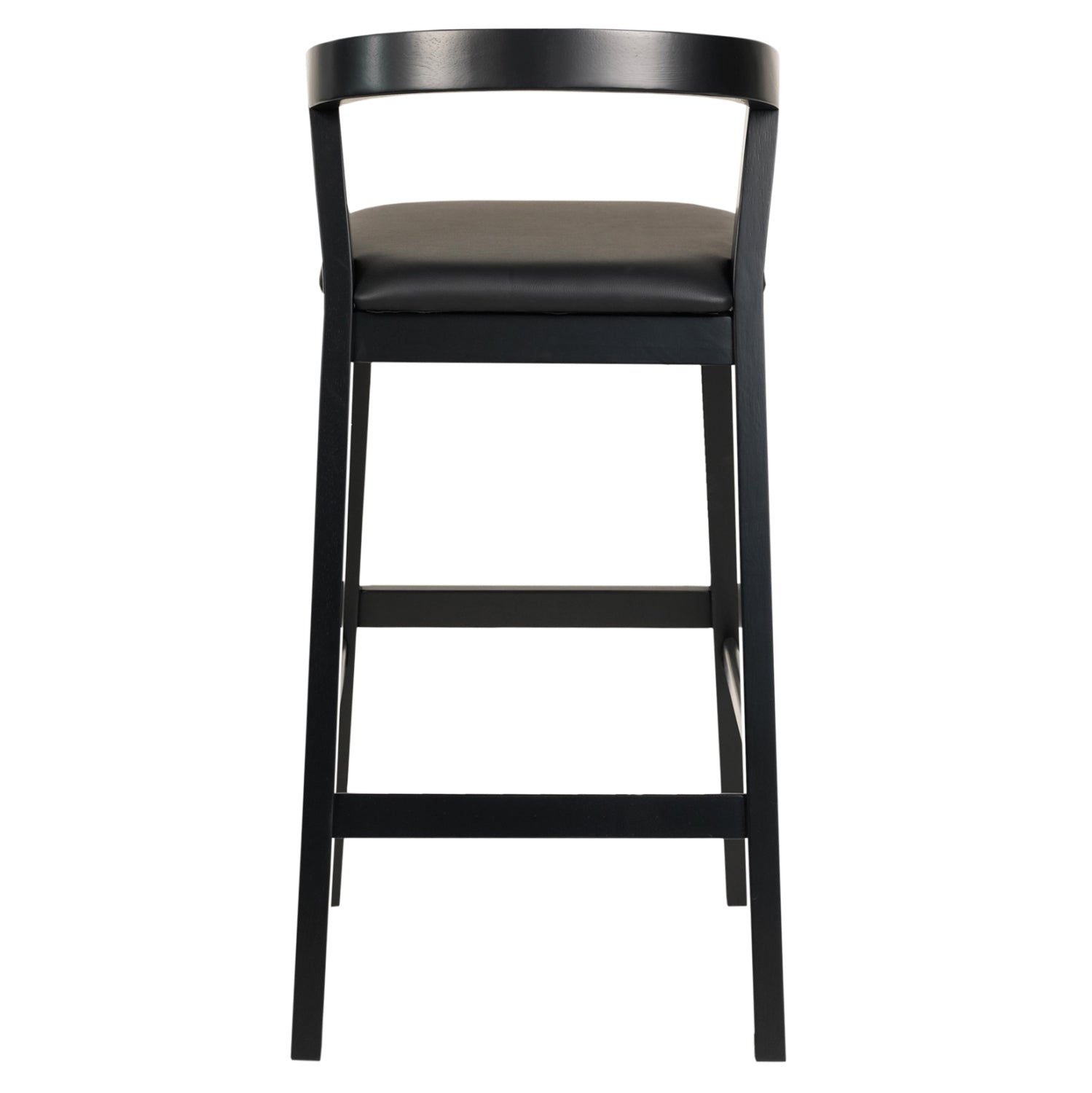 ΣΚΑΜΠΟ ΜΠΑΡ NAMI HM9952.02 RUBBERWOOD & PU-ΜΑΥΡΟ 47,5x59x102,5Υεκ. - Pakobazaar