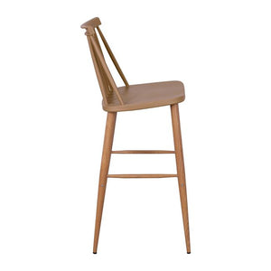 ΣΚΑΜΠΟ ΜΠΑΡ HM8459.25 VANESSA ΣΕ ΚΑΠΟΥΤΣΙΝΟ ΧΡΩΜΑ 43x49x107Υ εκ. - Pakobazaar