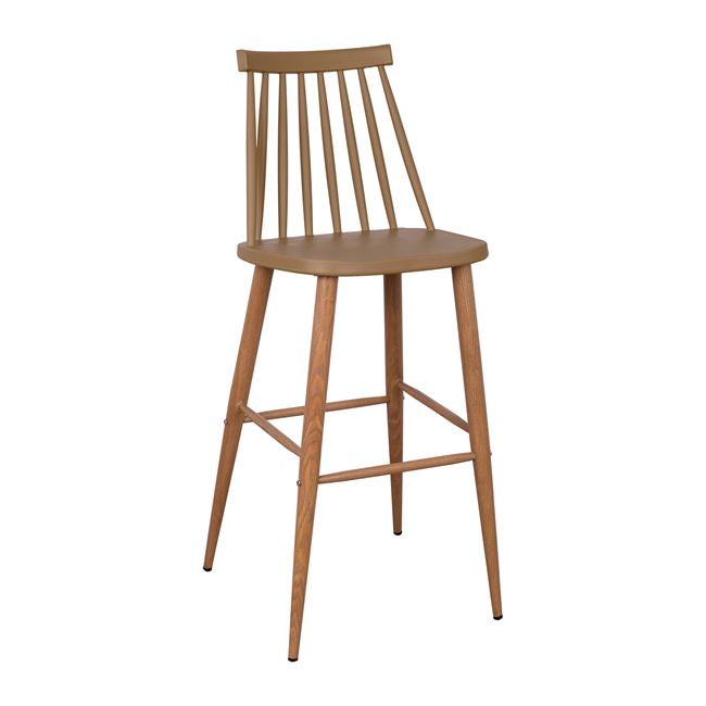 ΣΚΑΜΠΟ ΜΠΑΡ HM8459.25 VANESSA ΣΕ ΚΑΠΟΥΤΣΙΝΟ ΧΡΩΜΑ 43x49x107Υ εκ. - Pakobazaar