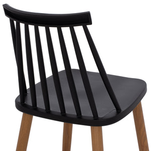 ΣΚΑΜΠΟ ΜΠΑΡ VANESSA ΜΑΥΡΟ ΜΕΣΑΙΟΥ ΥΨΟΥΣ HM9300.02  43x45x97Υεκ. - Pakobazaar