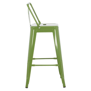 ΣΚΑΜΠΟ ΜΠΑΡ ΜΕΣΑΙΟΥ ΥΨΟΥΣ ΜΕΤΑΛΛΙΚΟ MELITA-PRO HM8574.53 LIGHT OLIVE GREEN 43x43x88Υεκ. - Pakobazaar