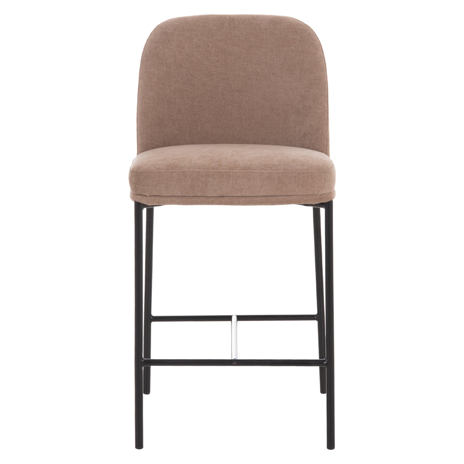 ΣΚΑΜΠΟ ΜΠΑΡ ΜΕΣ.ΥΨΟΥΣ MANIDO HM18427.02 TAUPE ΥΦΑΣΜΑ-ΜΕΤΑΛ.ΜΑΥΡΟΣ ΣΚΕΛΕΤΟΣ 45x55x92Υεκ - Pakobazaar