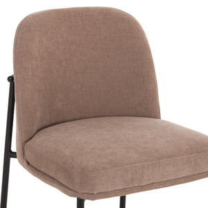 ΣΚΑΜΠΟ ΜΠΑΡ ΜΕΣ.ΥΨΟΥΣ MANIDO HM18427.02 TAUPE ΥΦΑΣΜΑ-ΜΕΤΑΛ.ΜΑΥΡΟΣ ΣΚΕΛΕΤΟΣ 45x55x92Υεκ - Pakobazaar
