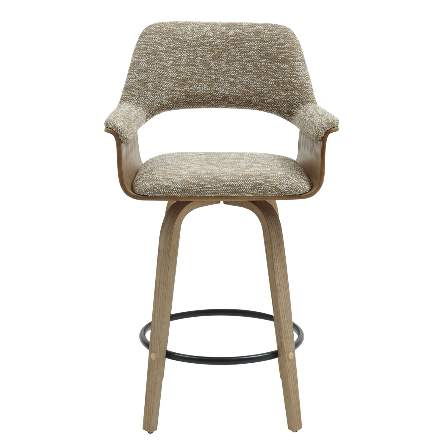 ΣΚΑΜΠΟ ΜΠΑΡ ΜΕΣ.ΥΨΟΥΣ CLIPP HM9987.01 WHITEWASH Κ.Π. ΞΥΛΟ-ΜΠΕΖ ΥΦΑΣΜΑ 57,5x53x98Υεκ - Pakobazaar